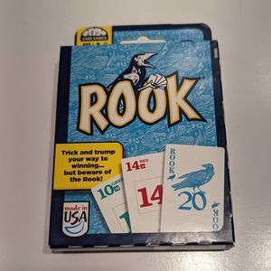 Rook Card Game, Parker Brothers w/ Sealed Deck & Instruction Manual